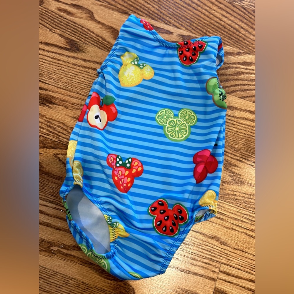 2T Mickey Mouse fruit bathing suit
